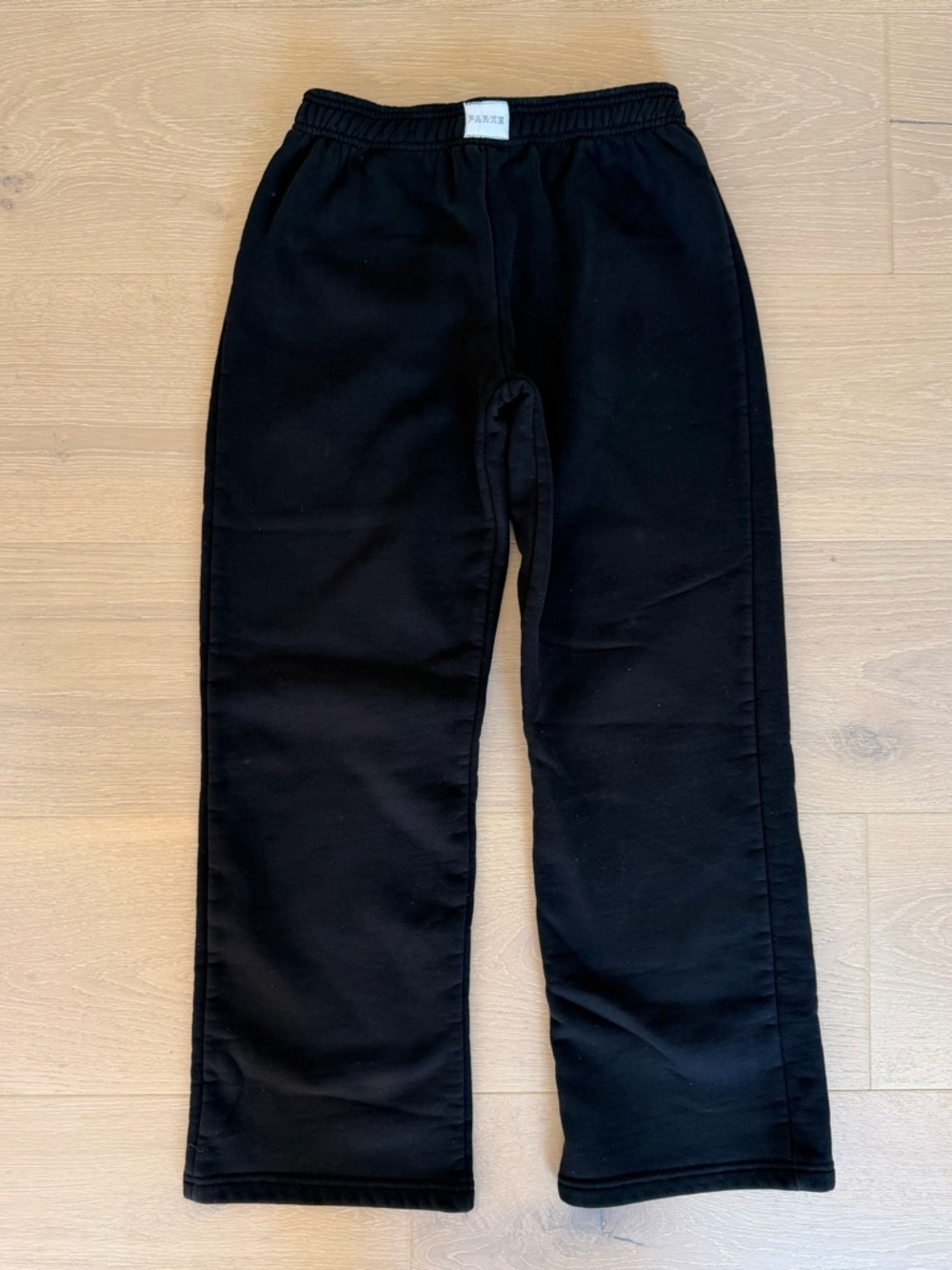 Parke Fleece Boxer Sweatpants — Black